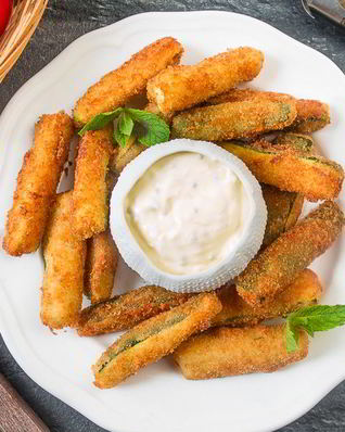 Кабачковые наггетсы