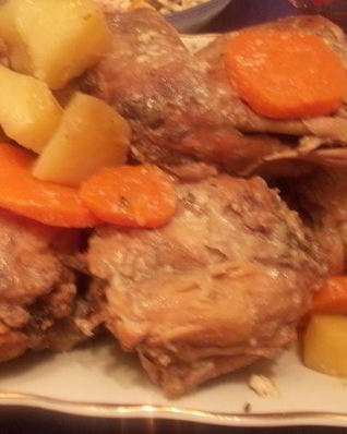 Кролик по-эльзасски