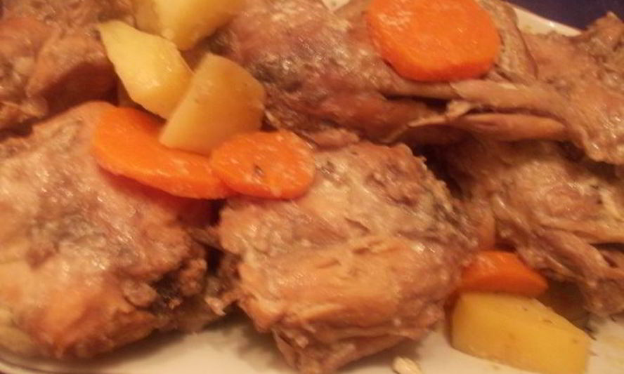 Рецепт кролика по-эльзасски