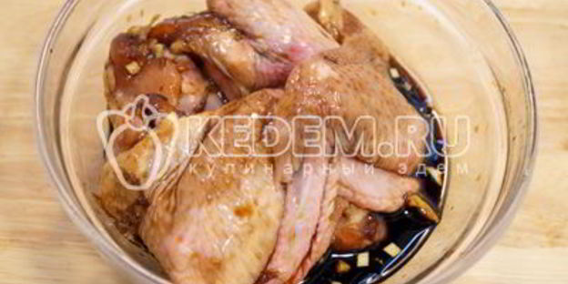 крылышки в духовке