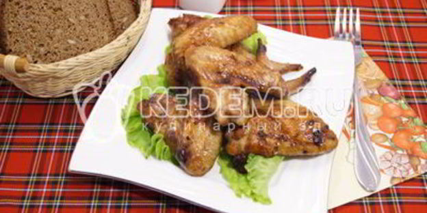 крылышки в духовке