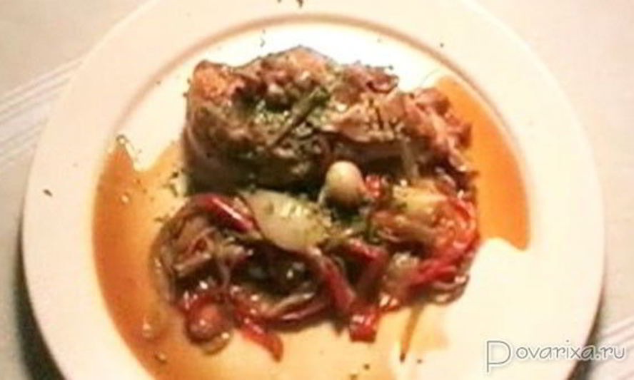 Рецепт куриной грудки с перцем и беконом