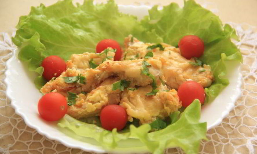 Рецепт куриной грудки в сливках