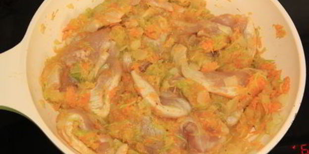 куриная грудка в сливках