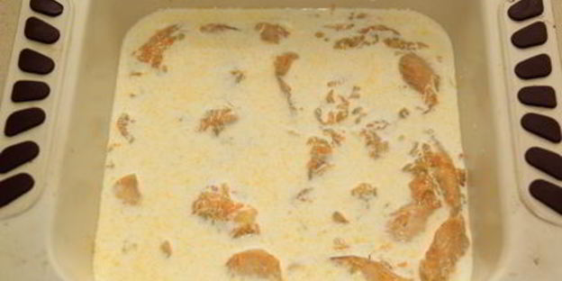 куриная грудка в сливках