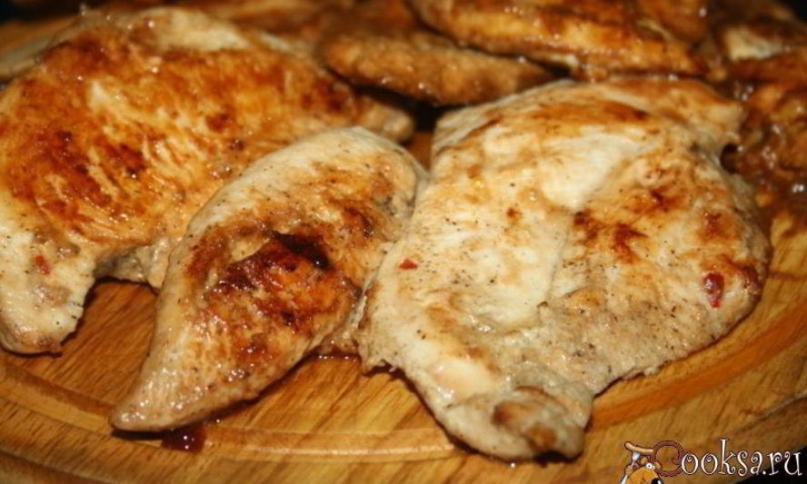 Рецепт куриных грудок-гриля в пикантном маринаде