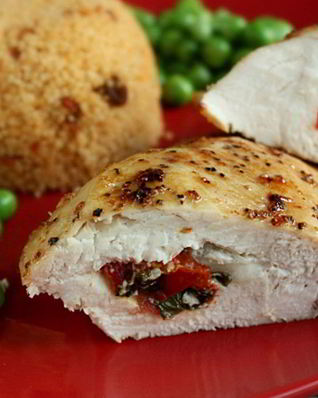 Куриные грудки Капрезе