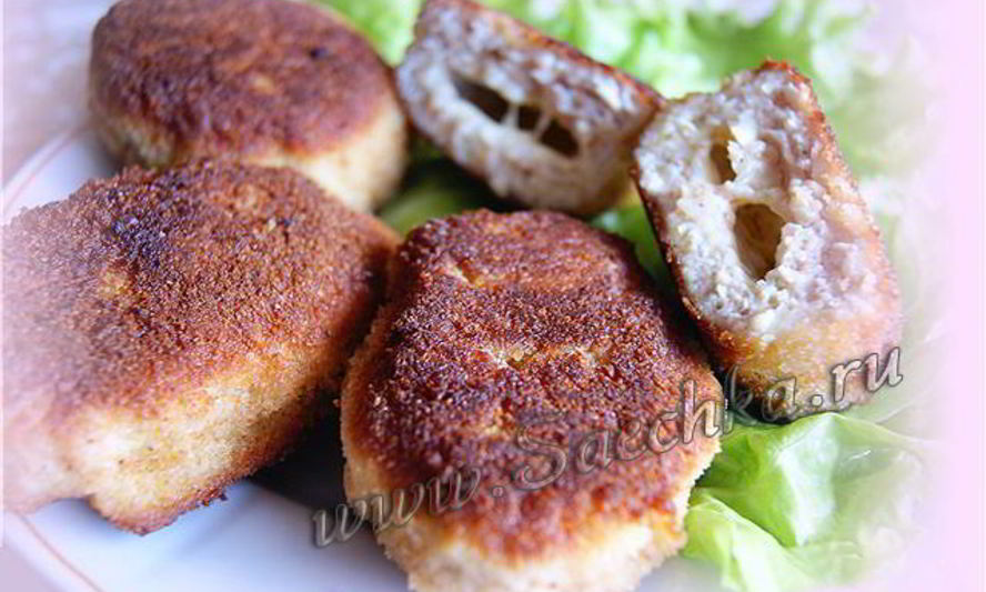 Рецепт куриных крокетов с сырной начинкой