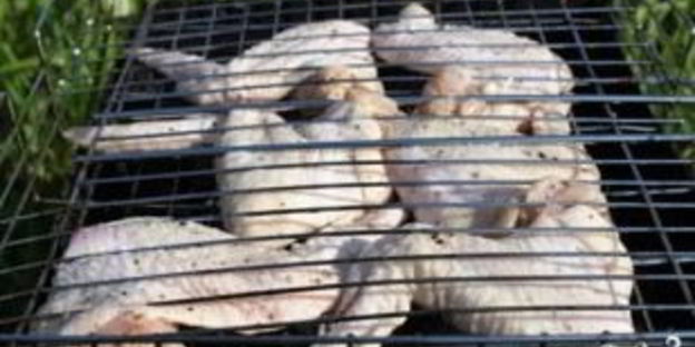 куриные крылышки на мангале