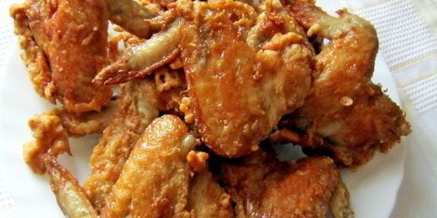 куриные крылышки улетные