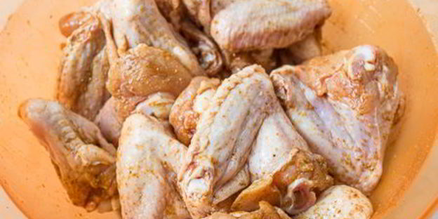 куриные крылышки в ананасовой глазури