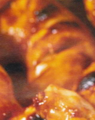 Куриные ножки в медово-лимонной глазури