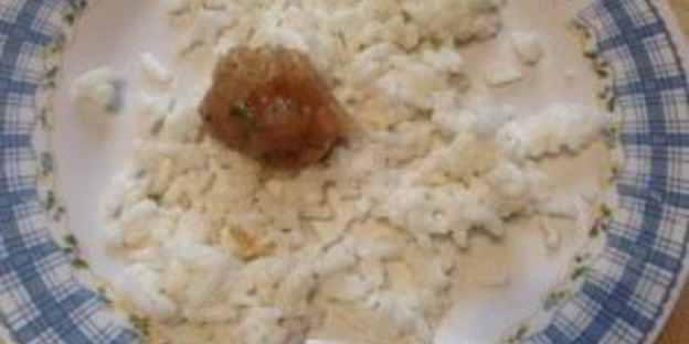 куриные шарики в рисовой панировке