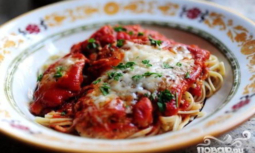 Рецепт курицы пармиджано