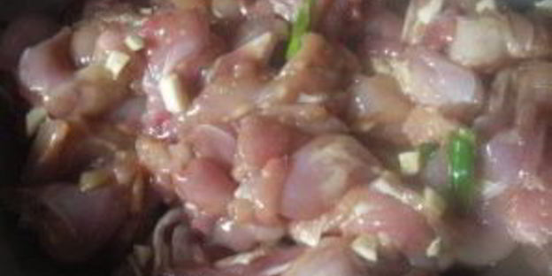 курица по-китайски острая