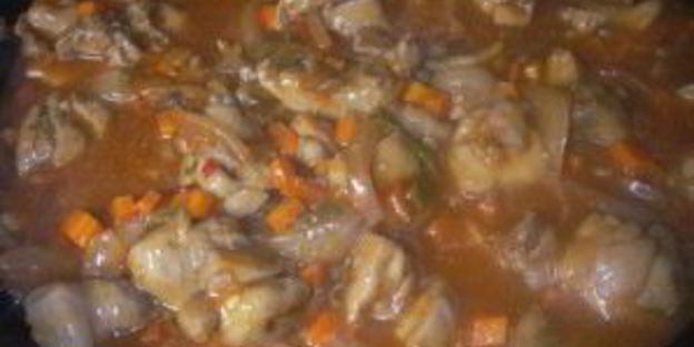 курица по-китайски острая