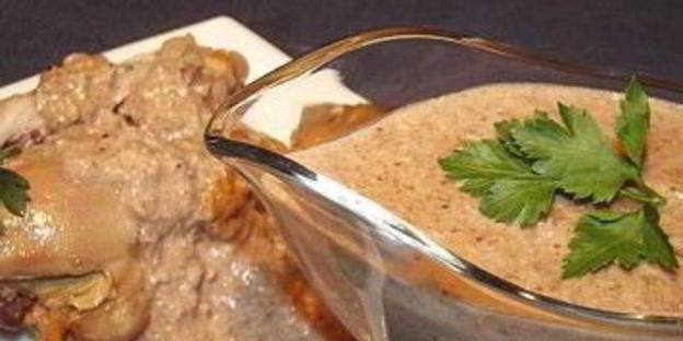 курица под ореховым соусом