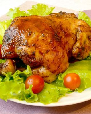 Курица с паприкой