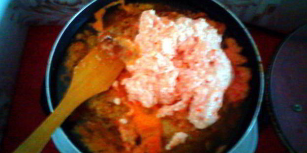 курица в помидорно-сырном соусе тридцать минут