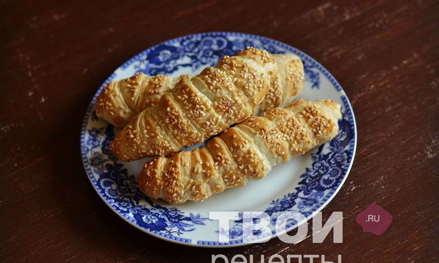 Рецепт курицы в слоеном тесте