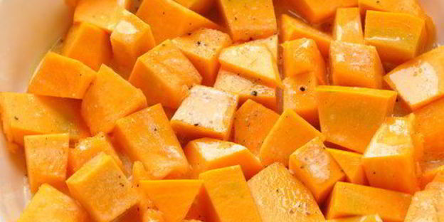 курица, запеченная с тыквой