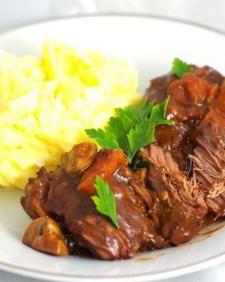 Мясо по-бургундски