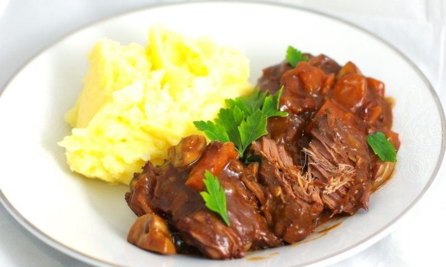 Рецепт мяса по-бургундски
