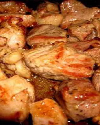 Мясо по-грузински