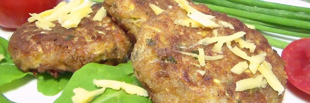 Овощные биточки из кабачков