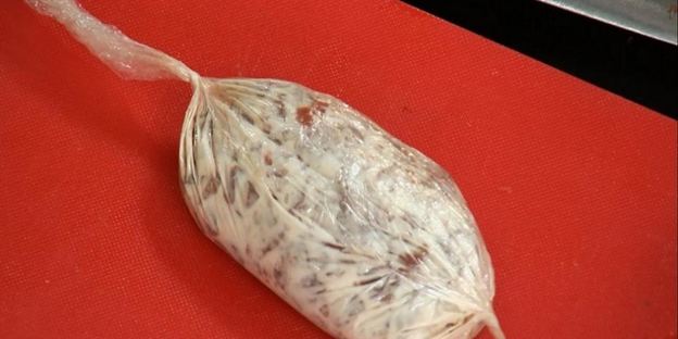 перепела, начиненные телячьей печенью