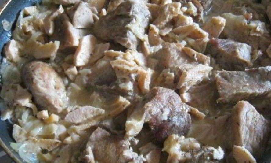 Рецепт свинины с айвой