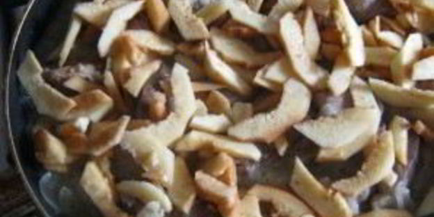 свинина с айвой