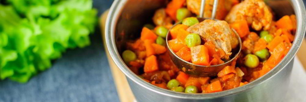 Свинина тушеная