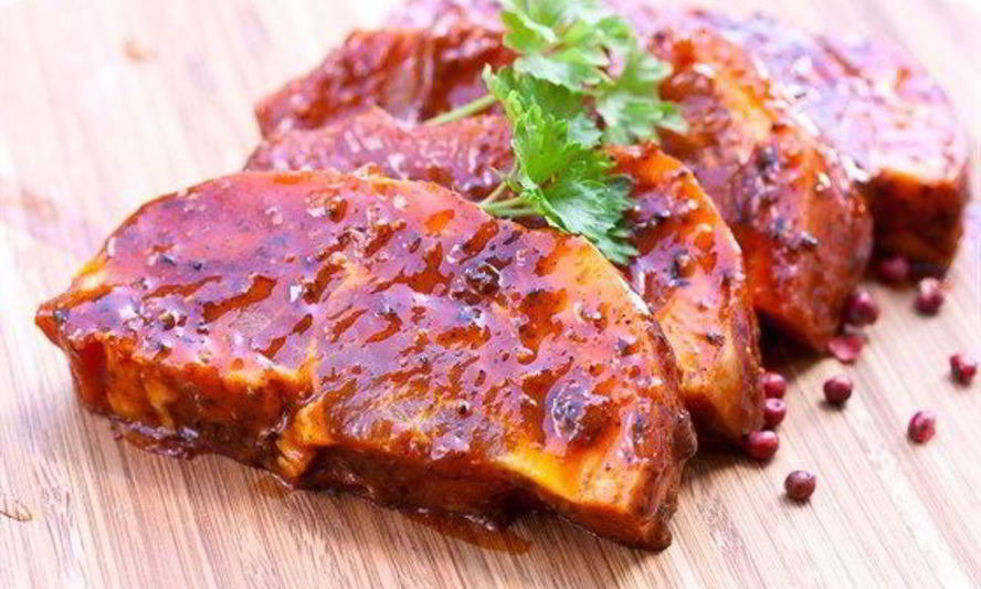 Рецепт свиного филе под перечным соусом