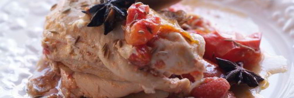 Цыпленок в пряностях