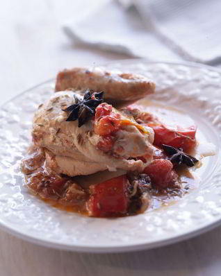 Цыпленок в пряностях