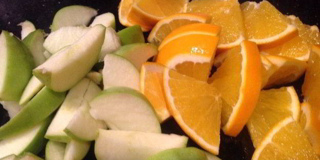 утка с апельсинами