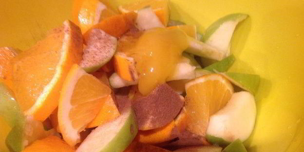 утка с апельсинами