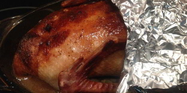 утка с апельсинами