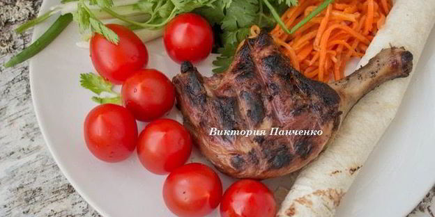 утка в соленаде