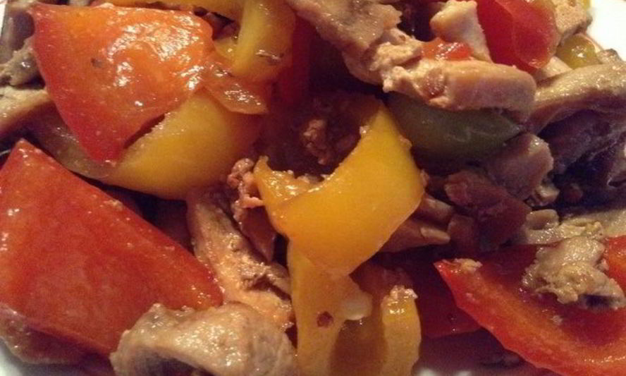 Рецепт жареного мяса со сладким перцем по-китайски