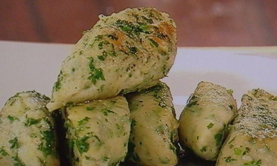 Рецепт ньокков из рикотты со свежей зеленью