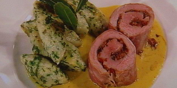 ньокки из рикотты со свежей зеленью