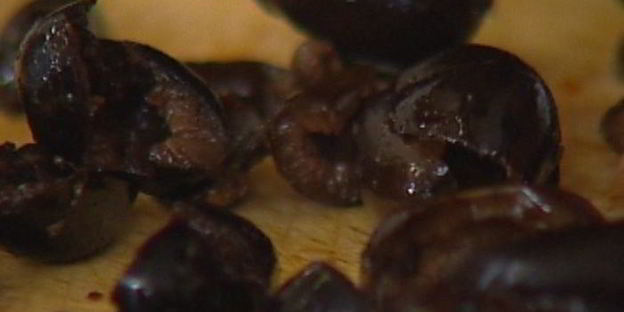 ньокки с морковью и оливками