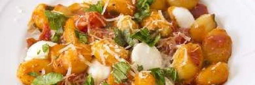 Ньокки с овощным соусом