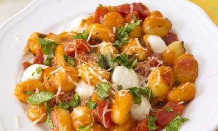 Рецепт ньокков с овощным соусом