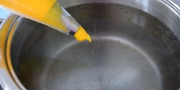 ньокки-суфле под грибным соусом бешамель