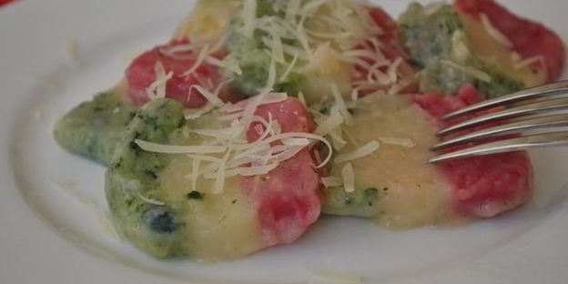 ньокки-триколоро