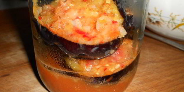 баклажаны острые огонек