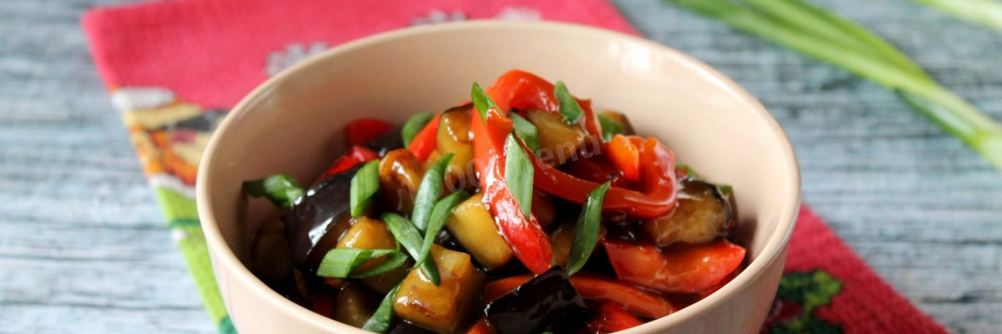 Баклажаны по-китайски сладкие